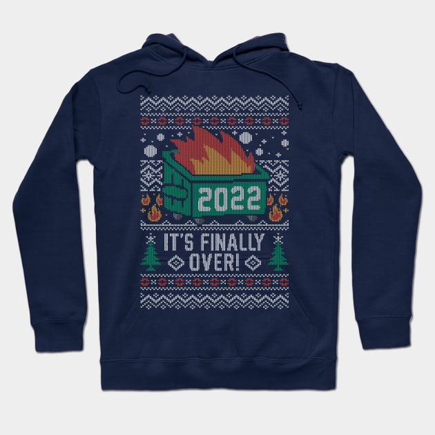 2022 is Over Christmas Sweater Hoodie by Olipop